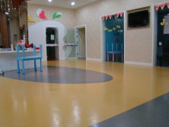 幼儿园塑胶地板案例